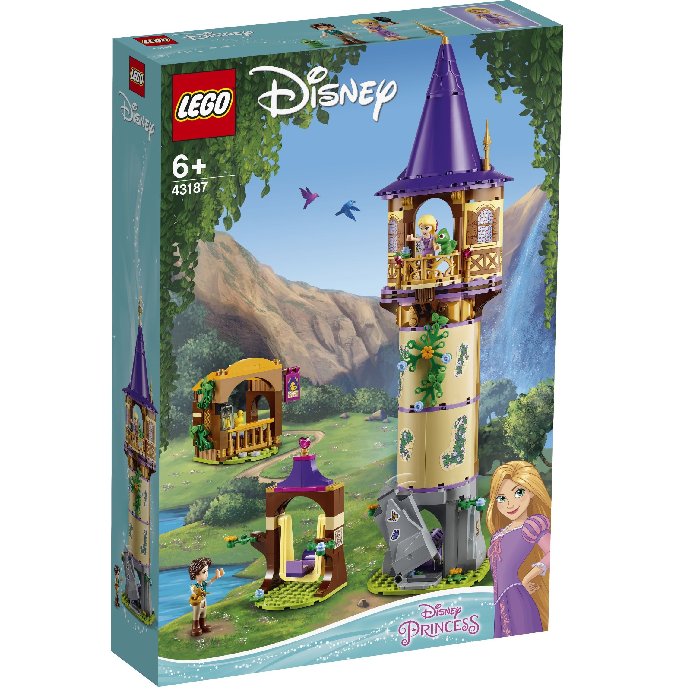 Turnul lui Rapunzel Lego Disney, +6 ani, 43187, Lego